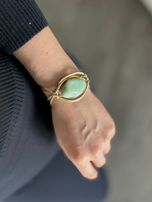 Brazalete Aguamarina