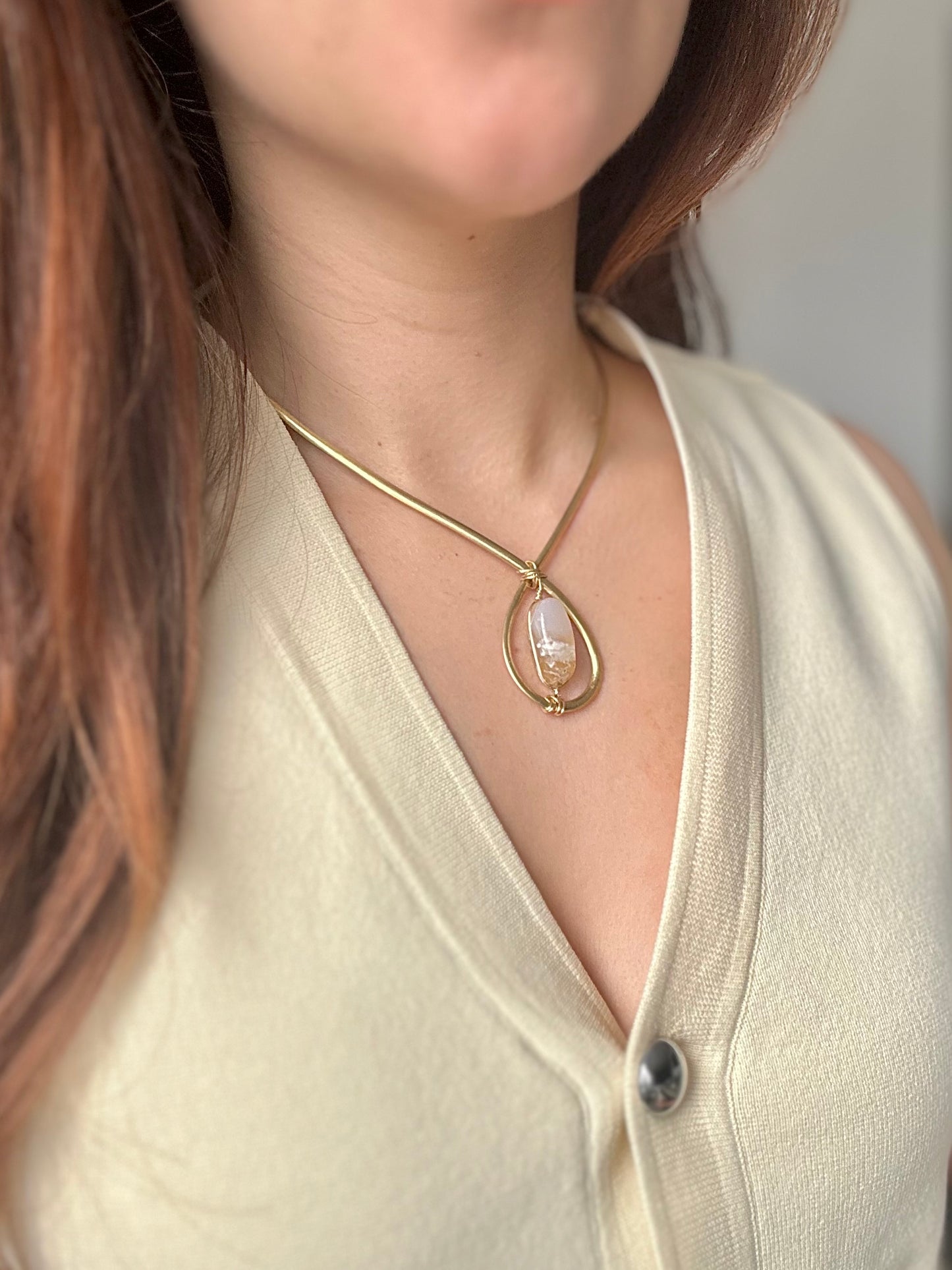 Collar Citrino