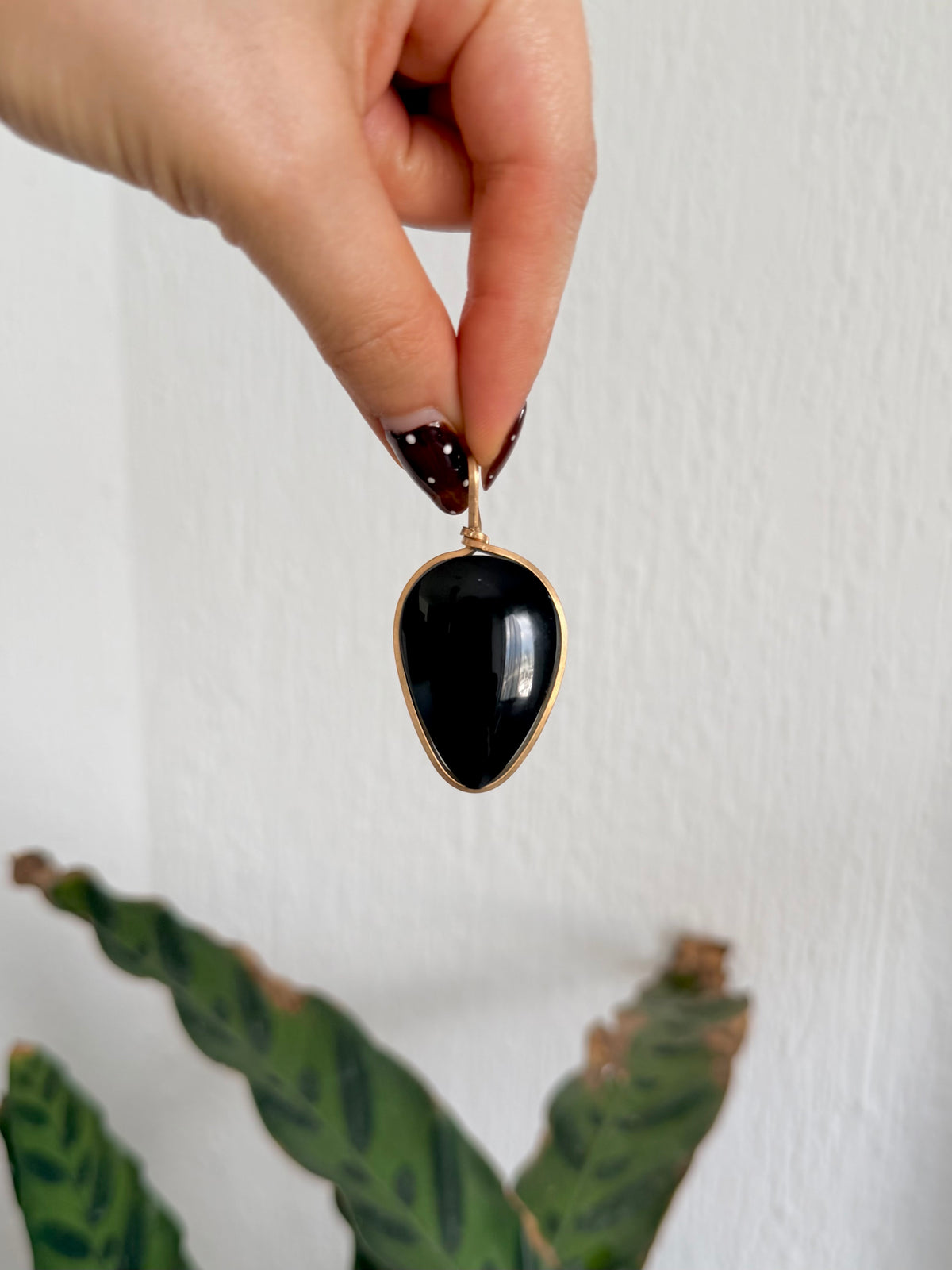 Dije Obsidiana Negra