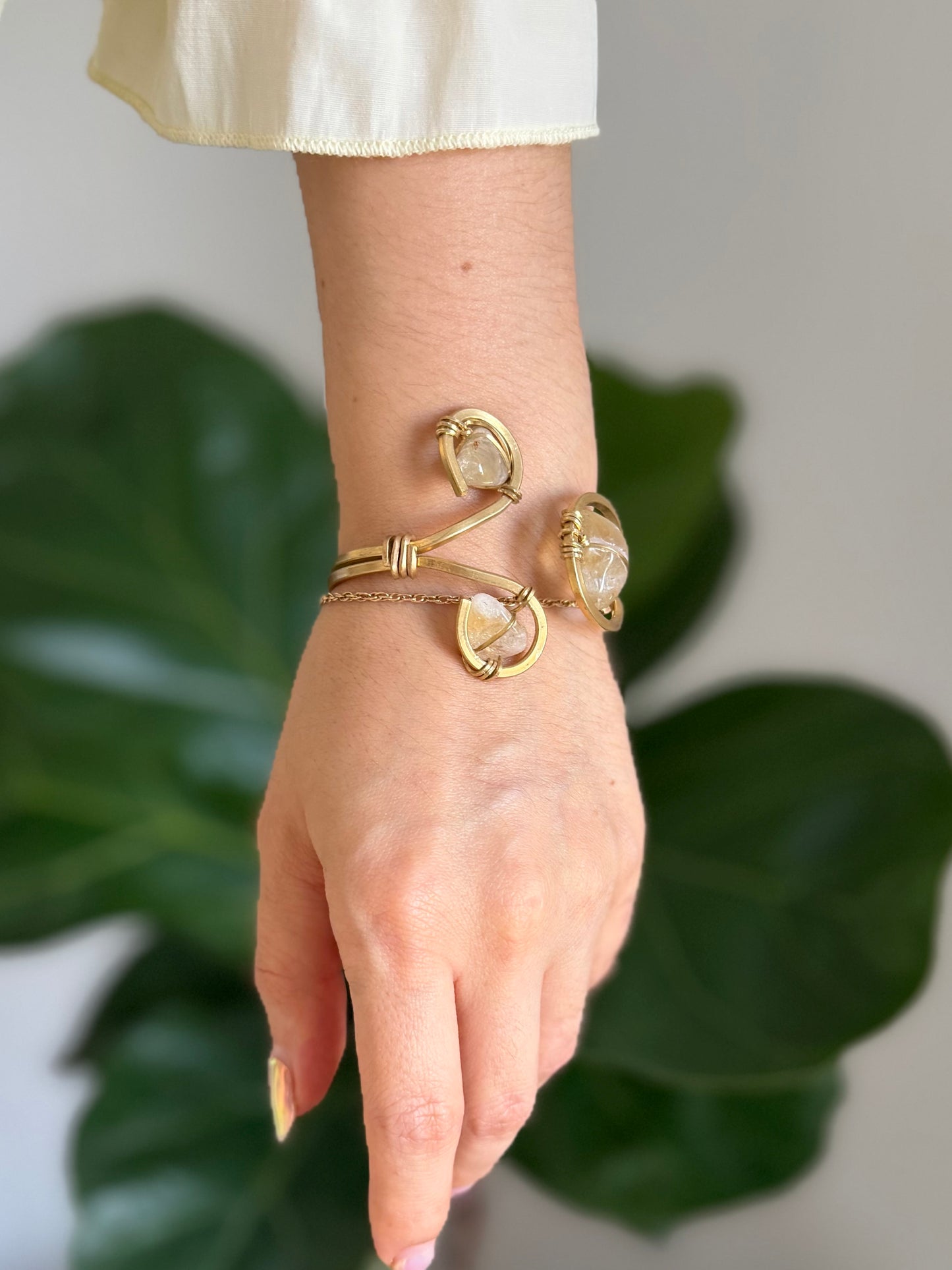 Brazalete Citrino