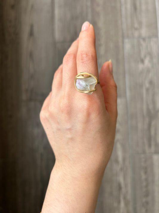 Anillo Fluorita