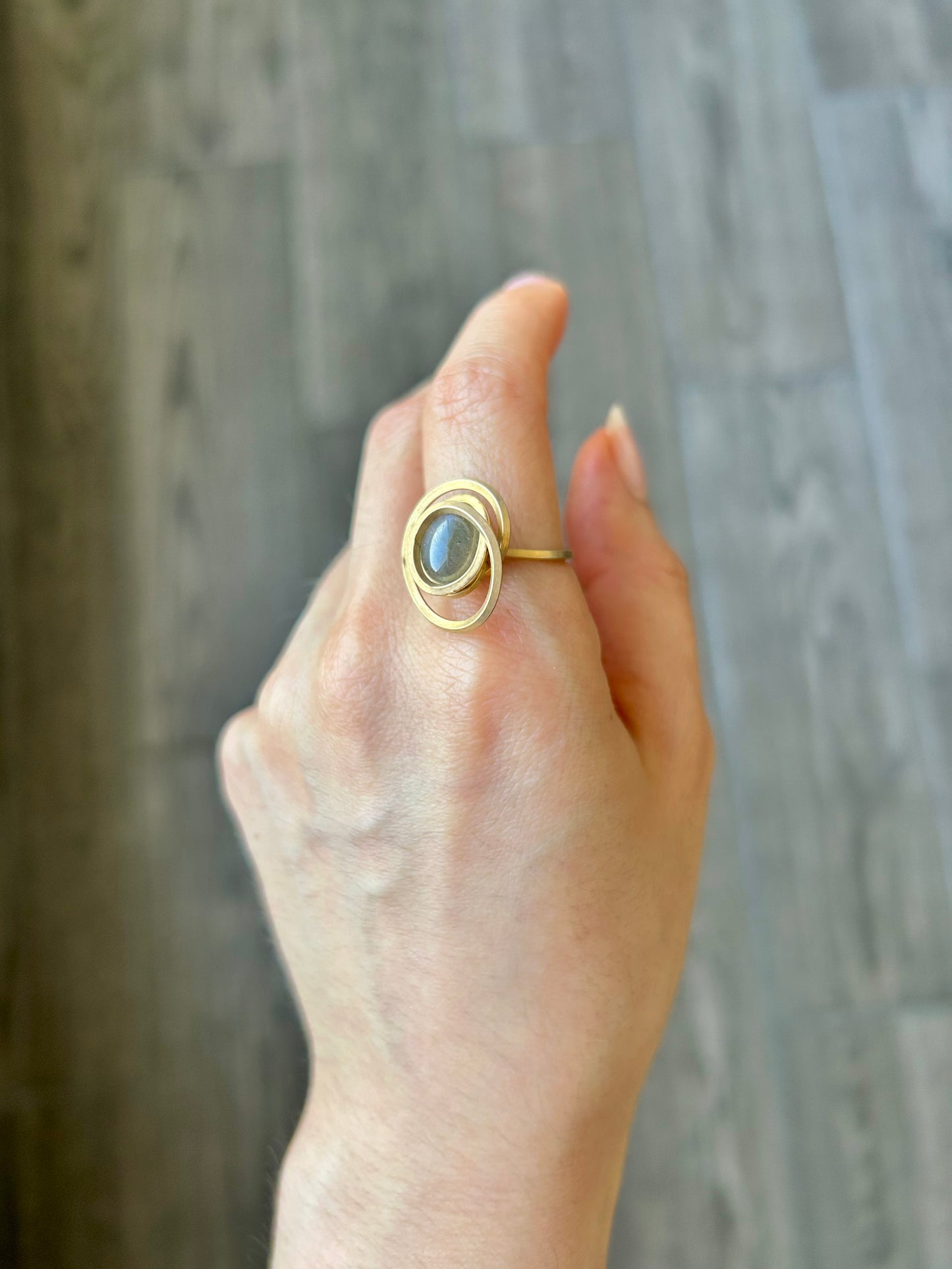 Anillo Labradorita