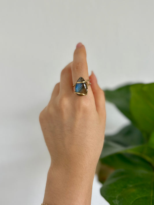 Anillo Labradorita