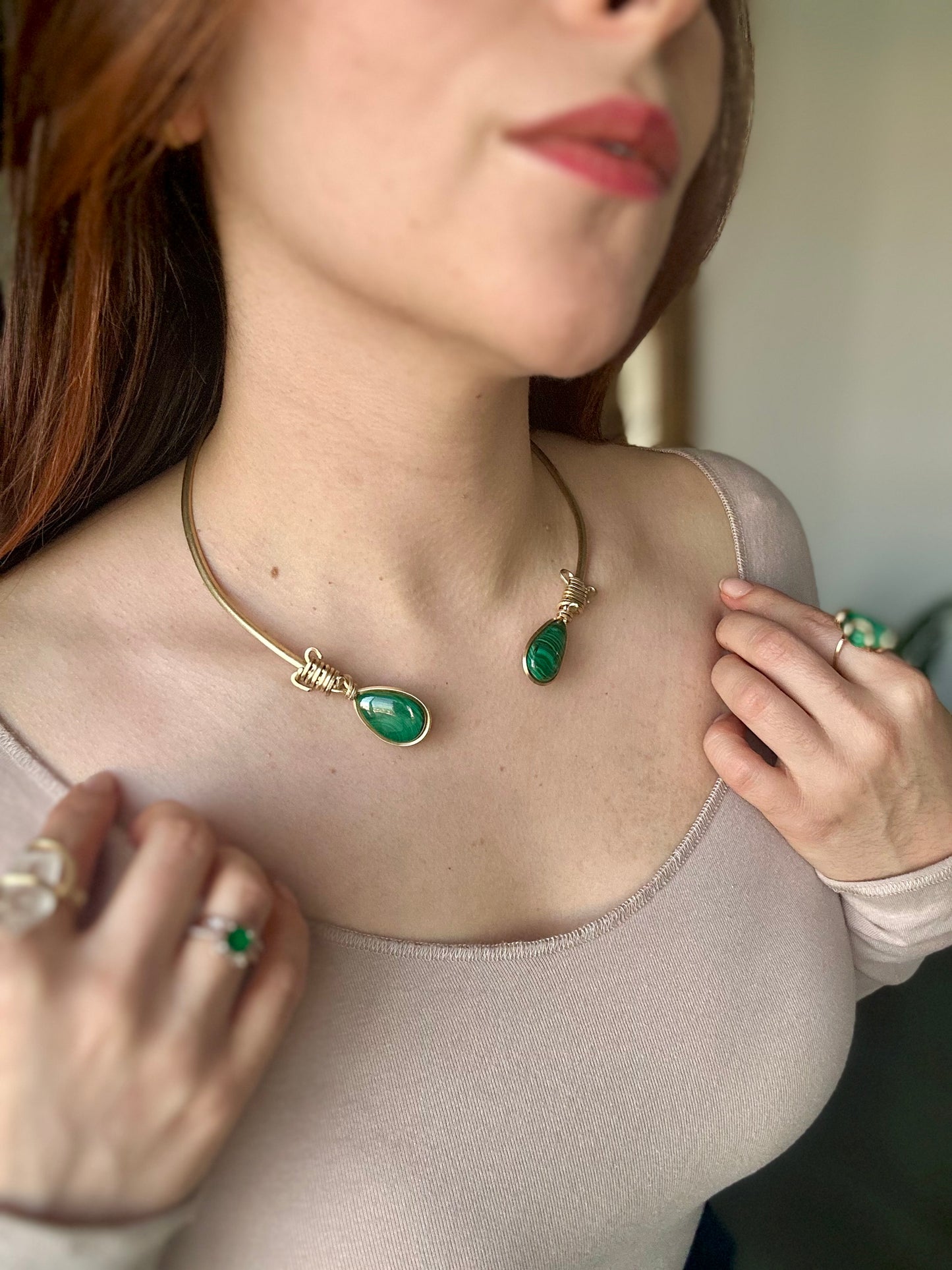 Collar Malaquita