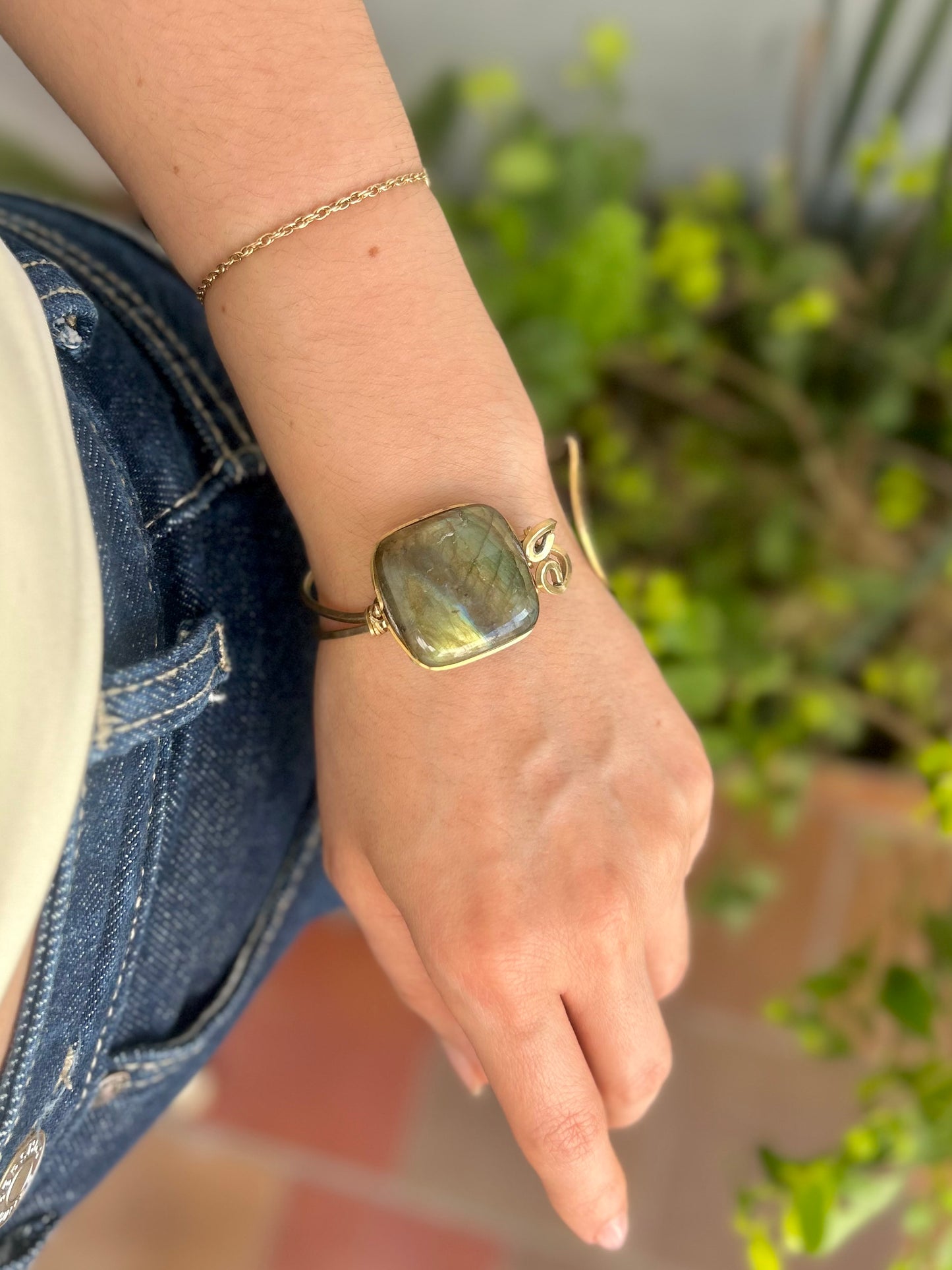 Brazalete Labradorita