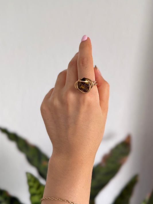 Anillo Ojo de Tigre