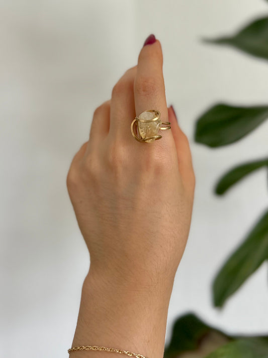 Anillo Citrino
