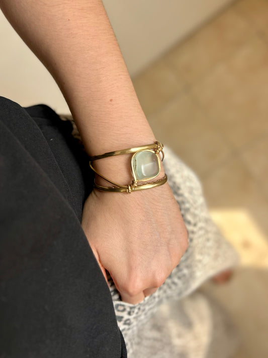 Brazalete Aguamarina