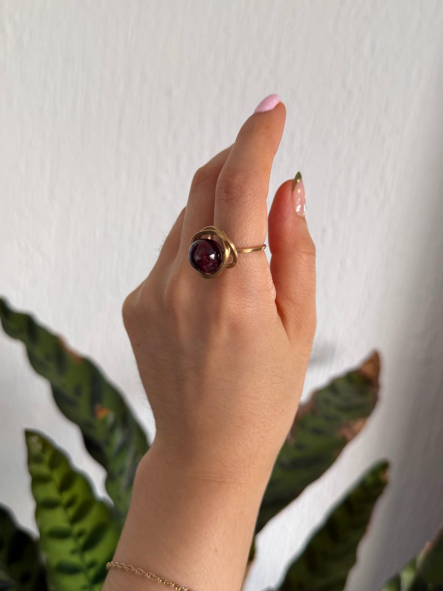 Anillo Granate