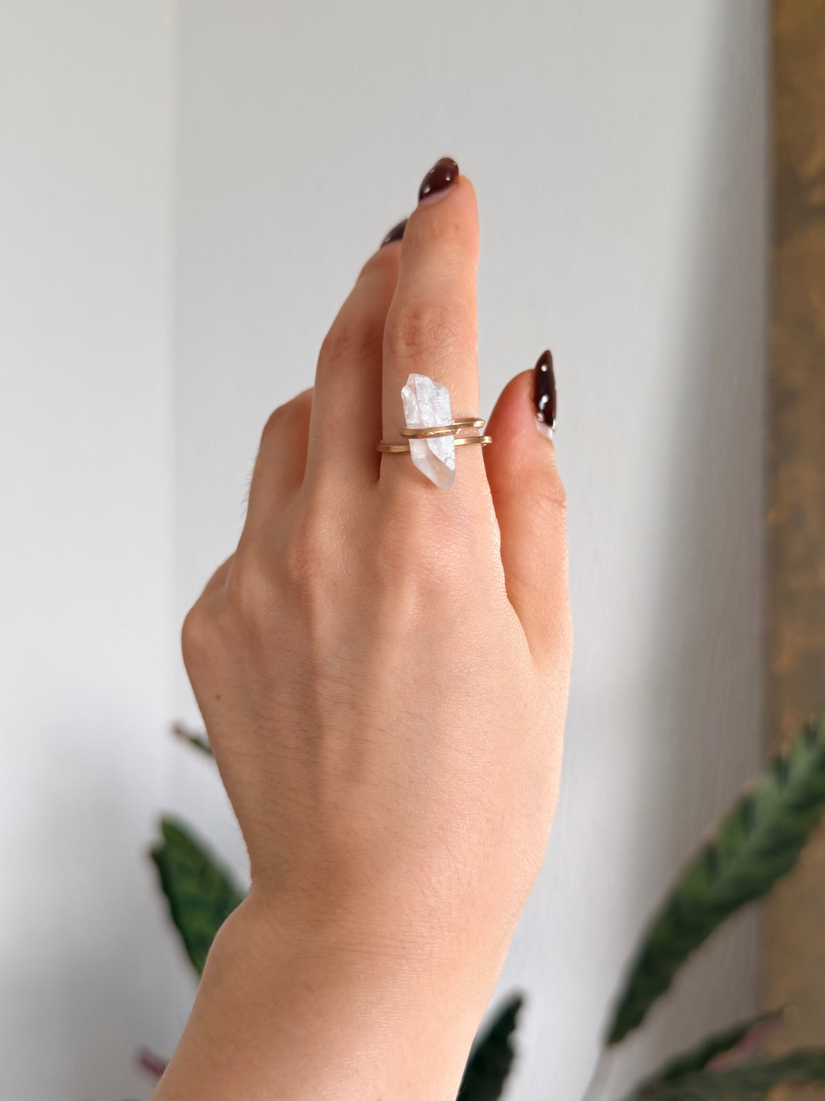 Anillo Cuarzo Transparente