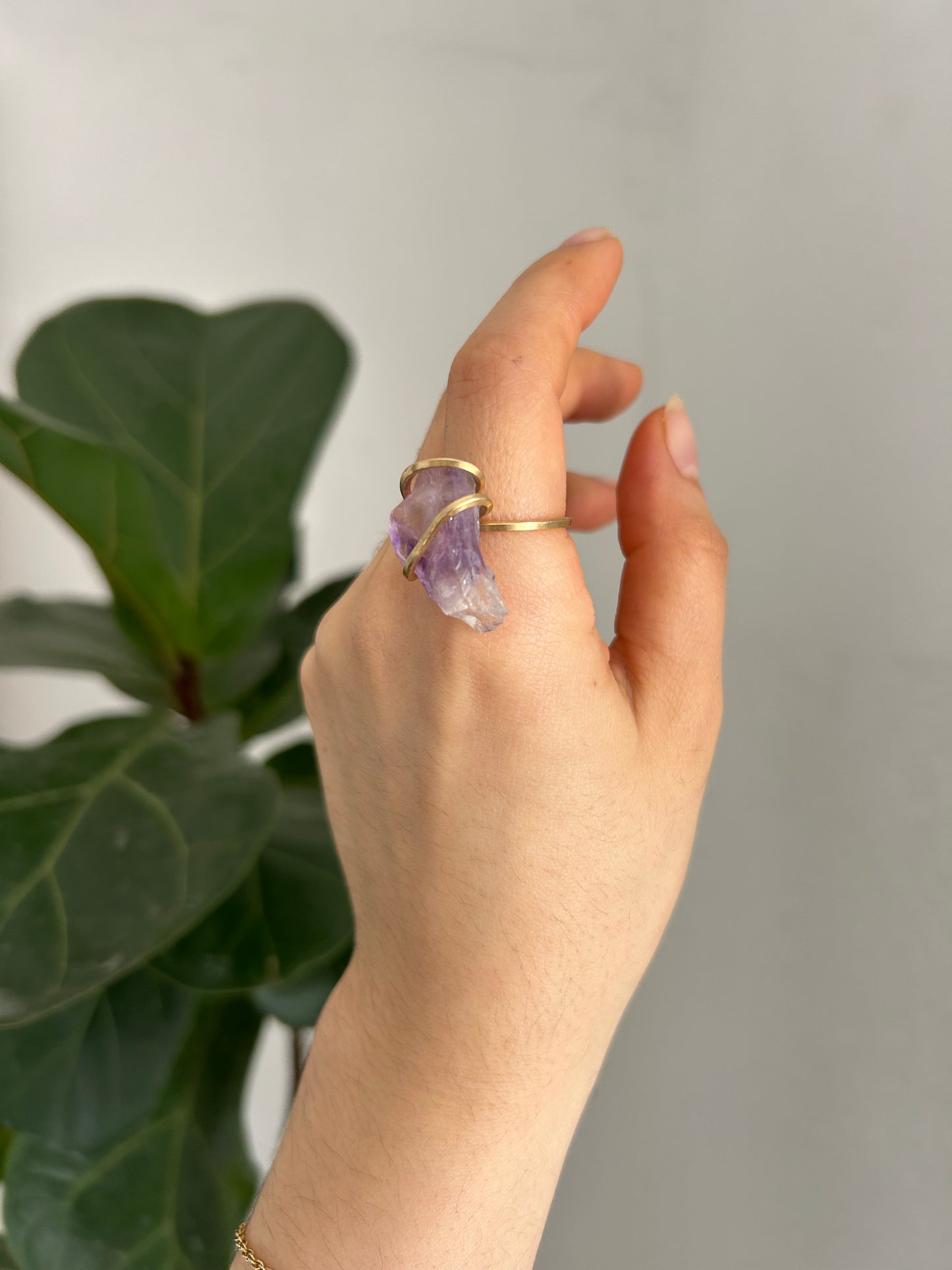 Anillo Amatista