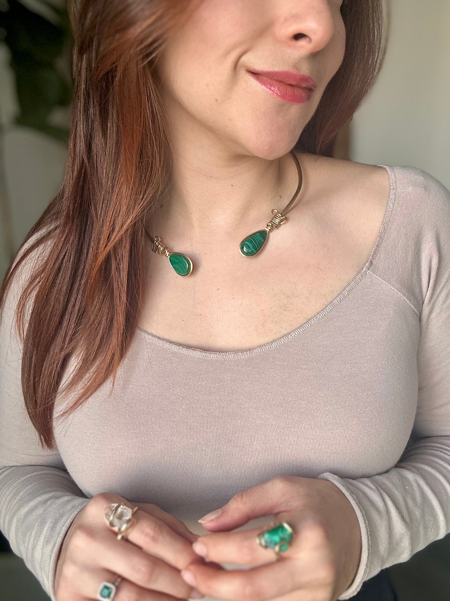 Collar Malaquita