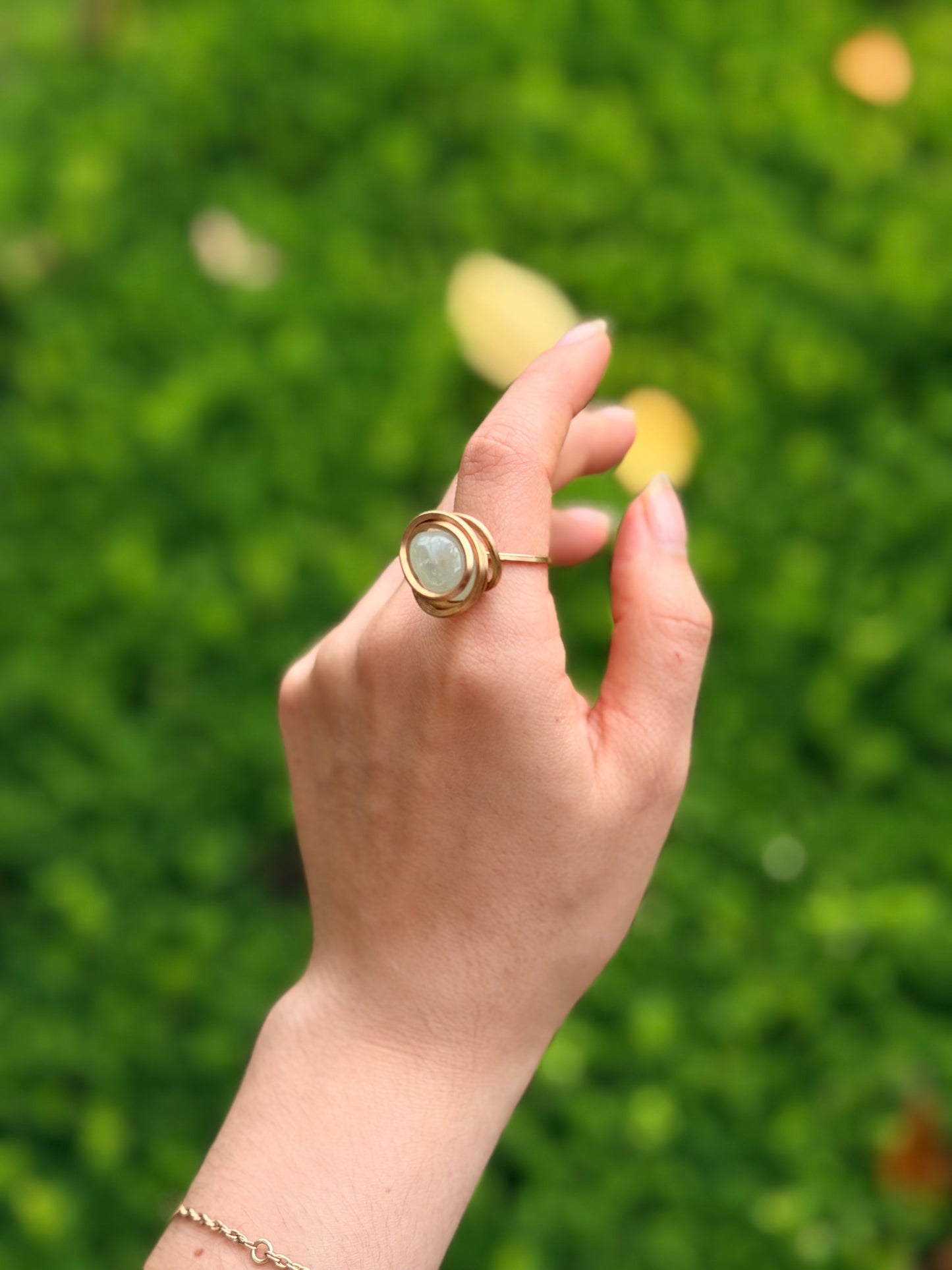 Anillo Aguamarina