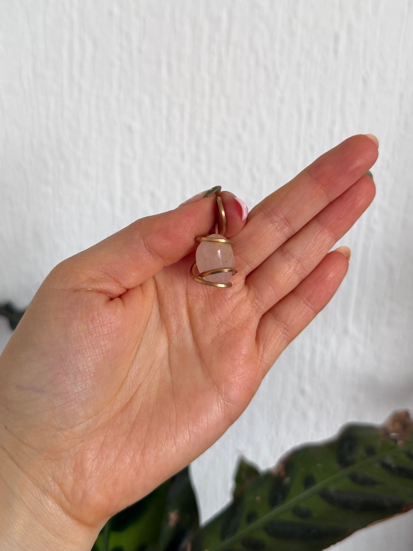 Dije Cuarzo Rosa