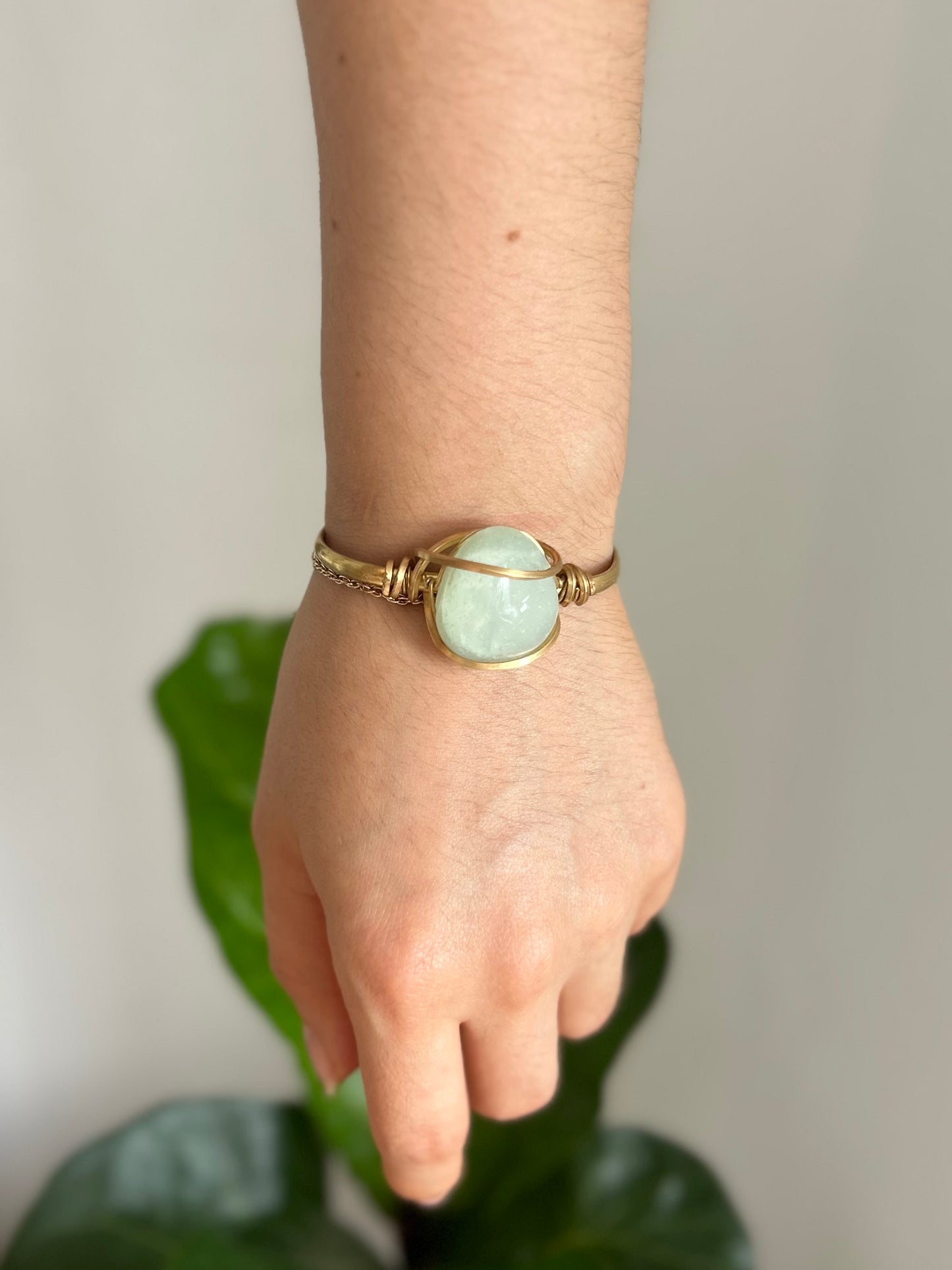 Brazalete Aguamarina