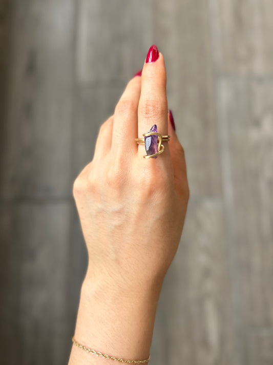 Anillo Amatista