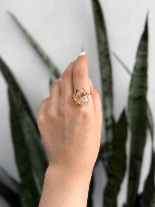 Anillo Citrino