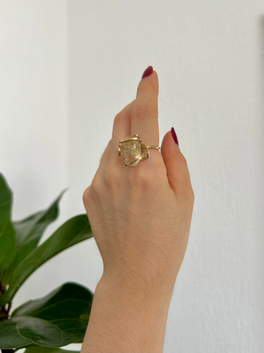 Anillo Citrino