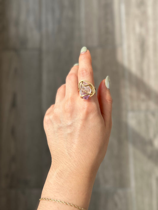 Anillo Amatista