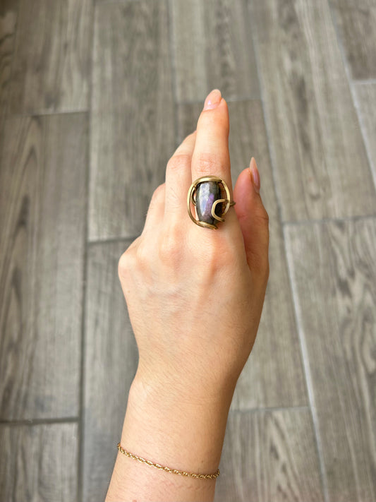 Anillo Labradorita
