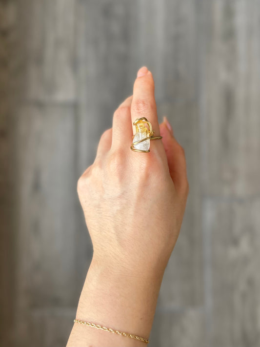 Anillo Citrino