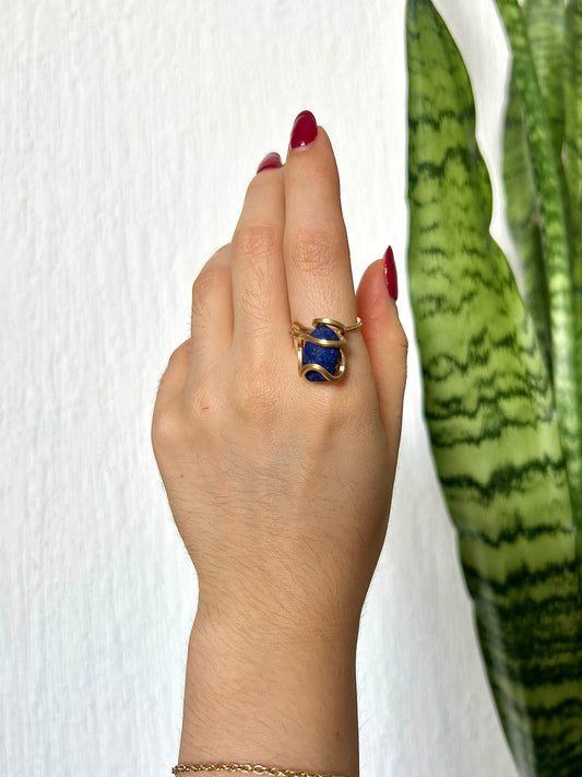 Anillo Lapislázuli