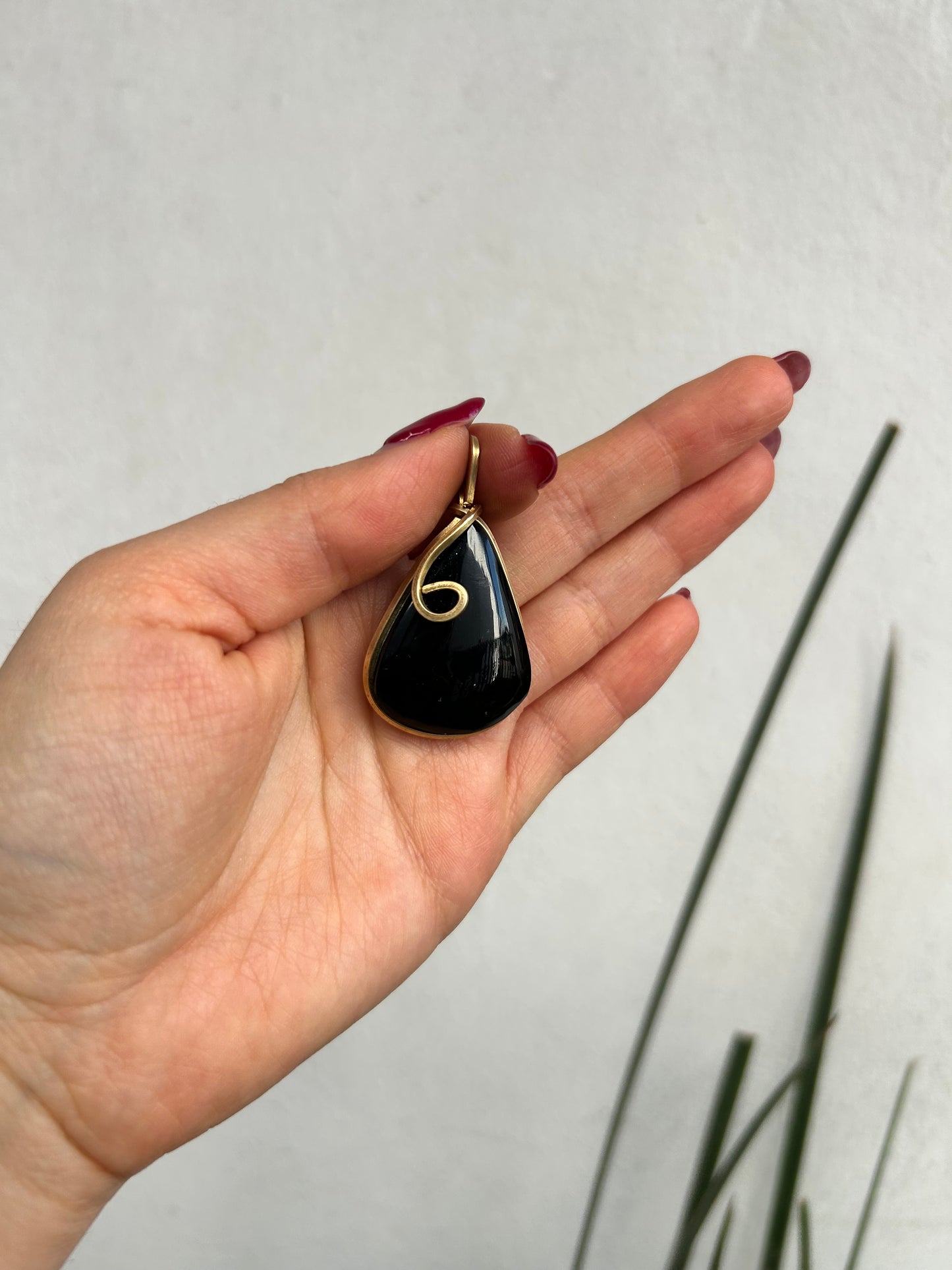 Dije Obsidiana Negra