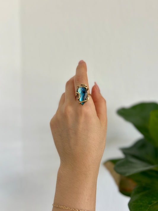 Anillo Labradorita