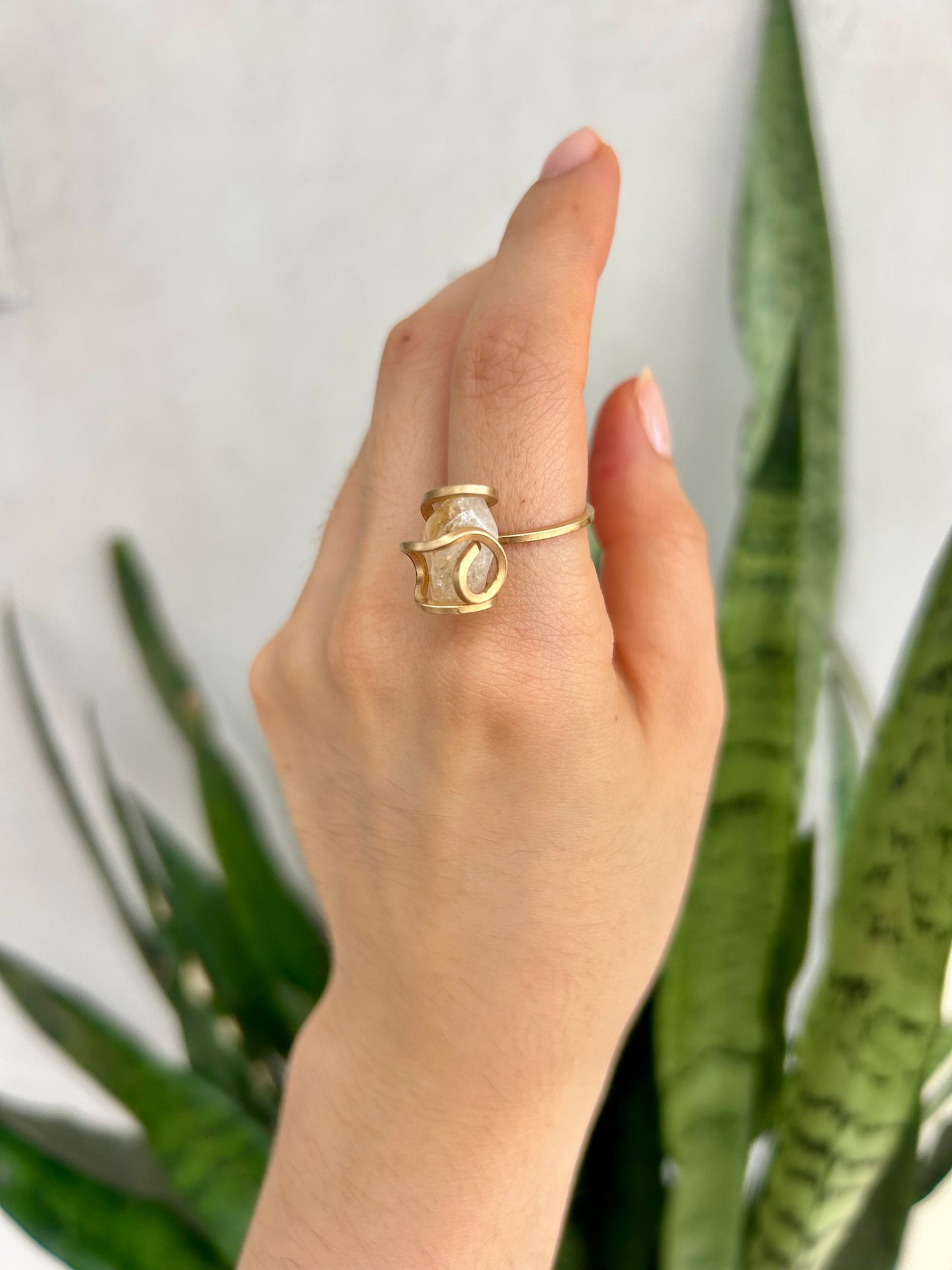 Anillo Citrino