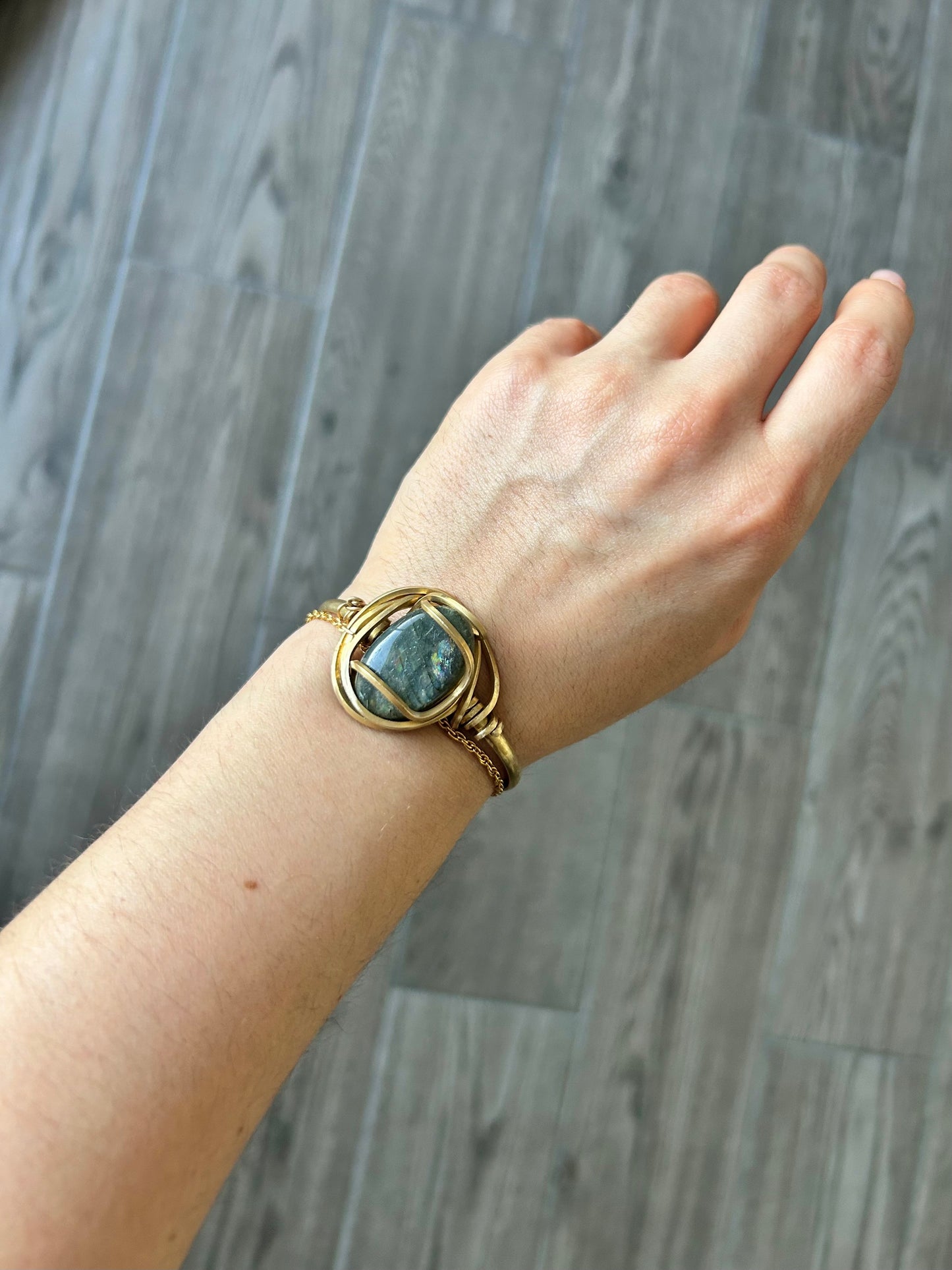 Brazalete Labradorita