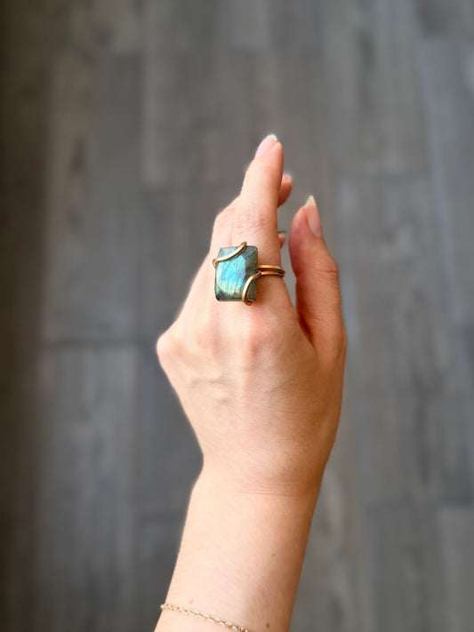 Anillo Labradorita