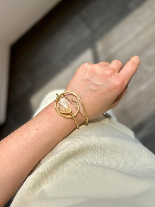 Brazalete Citrino