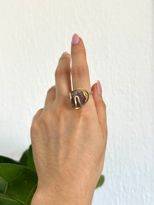 Anillo Amatista