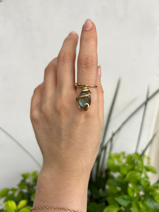Anillo Labradorita