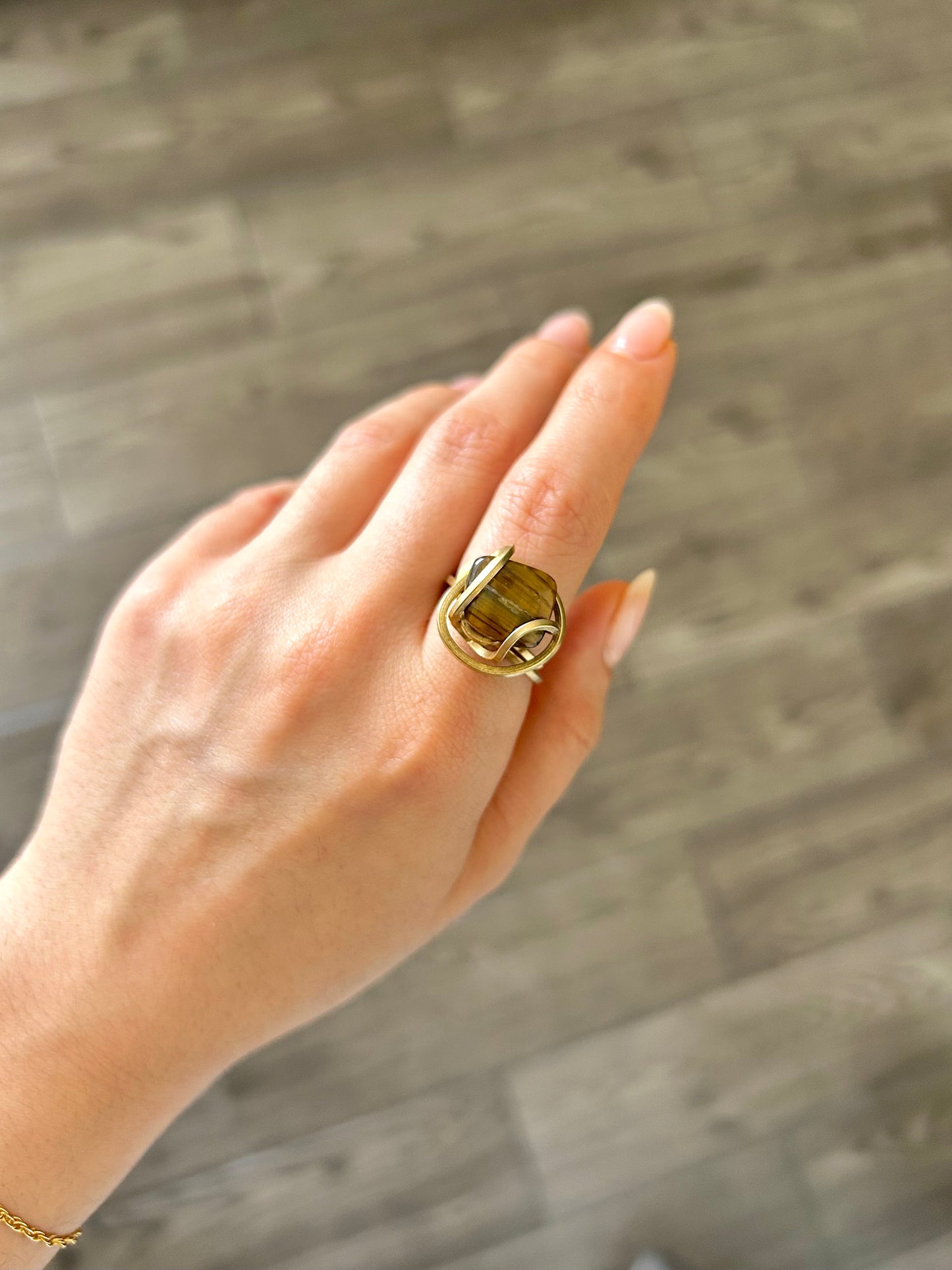 Anillo Ojo de Tigre