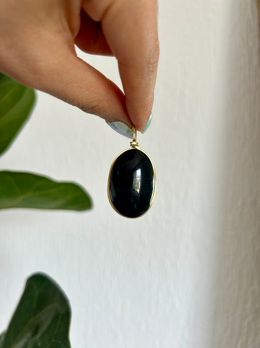 Dije Obsidiana Negra