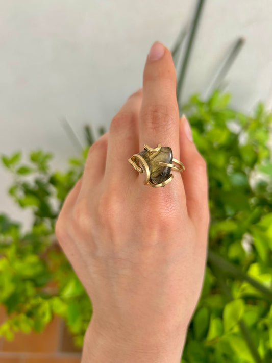 Anillo Labradorita