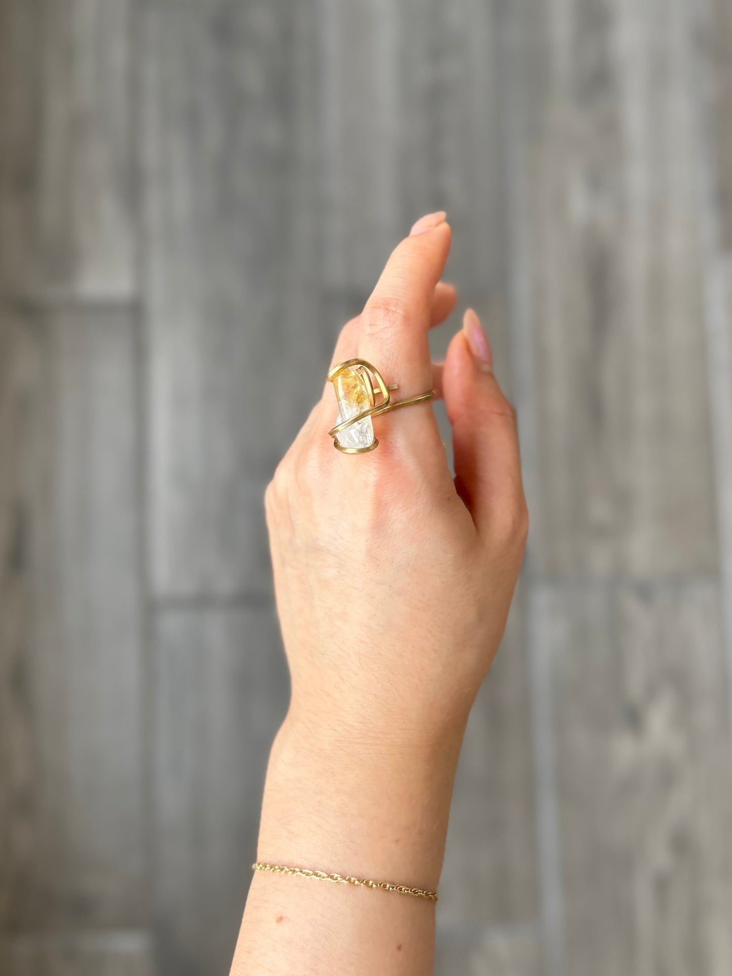 Anillo Citrino