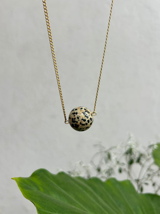 Collar Jaspe Dálmata Pop