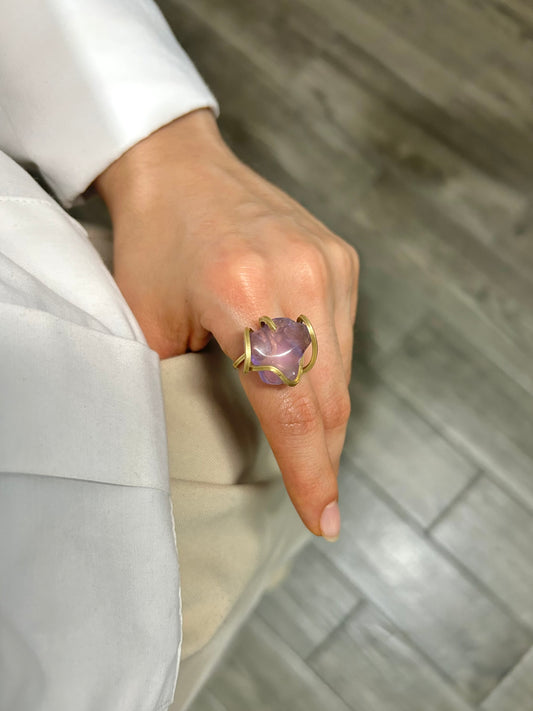 Anillo Amatista