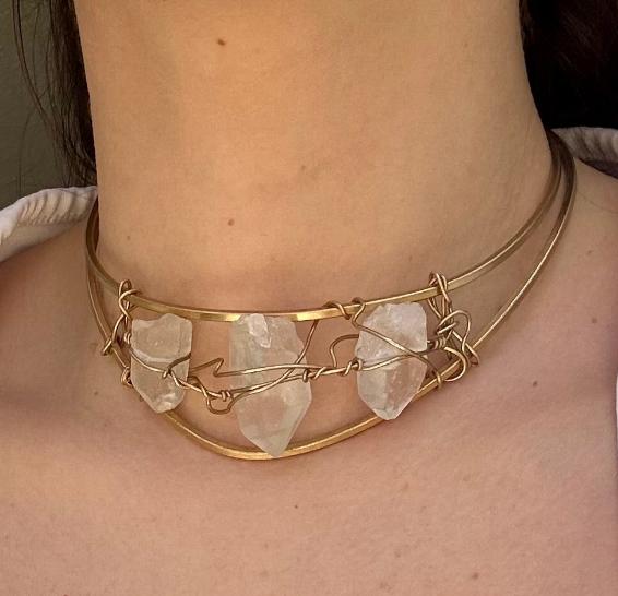 Collar Cuarzo Transparente