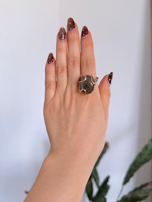 Anillo Labradorita