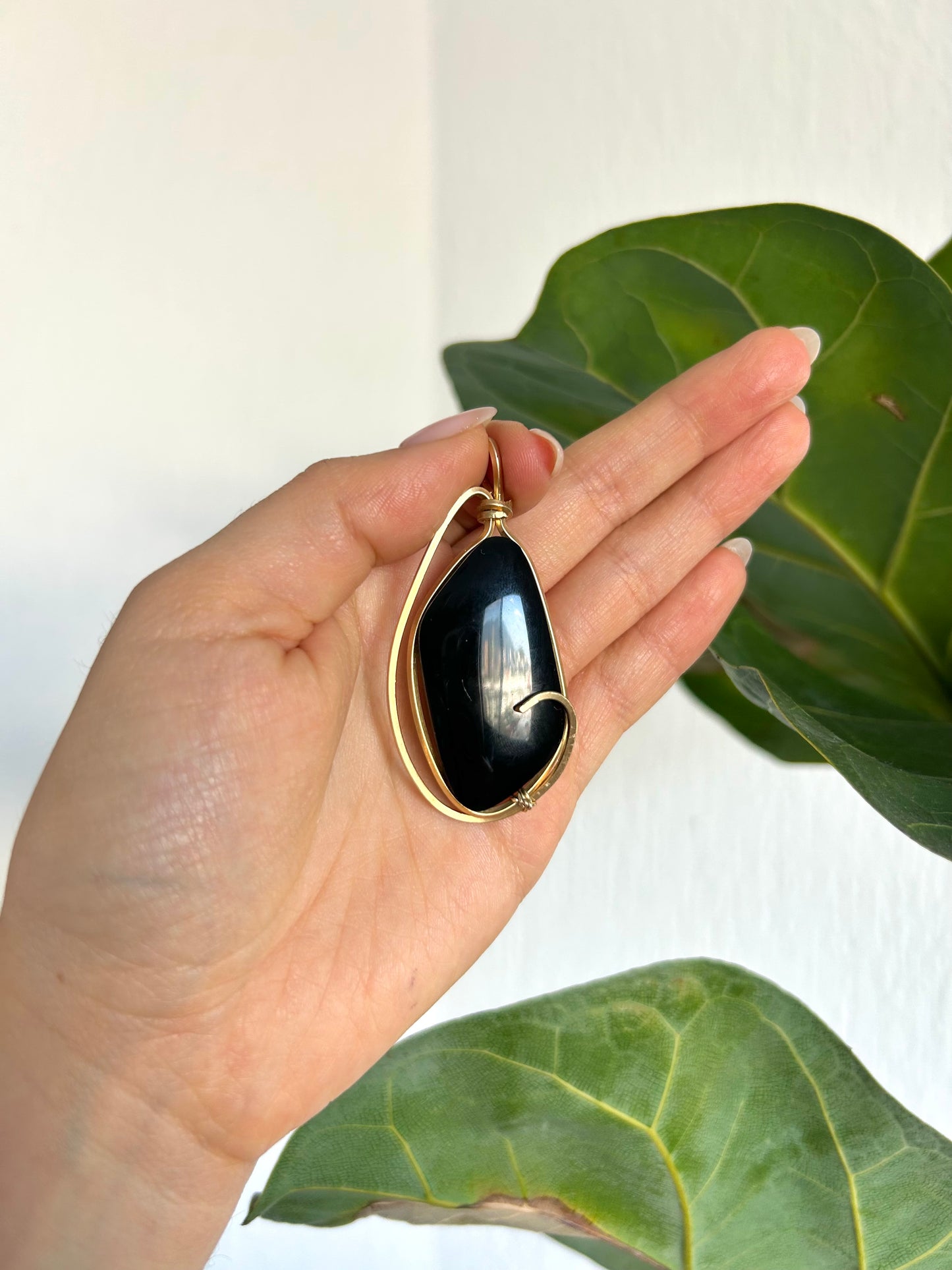Dije Obsidiana Negra