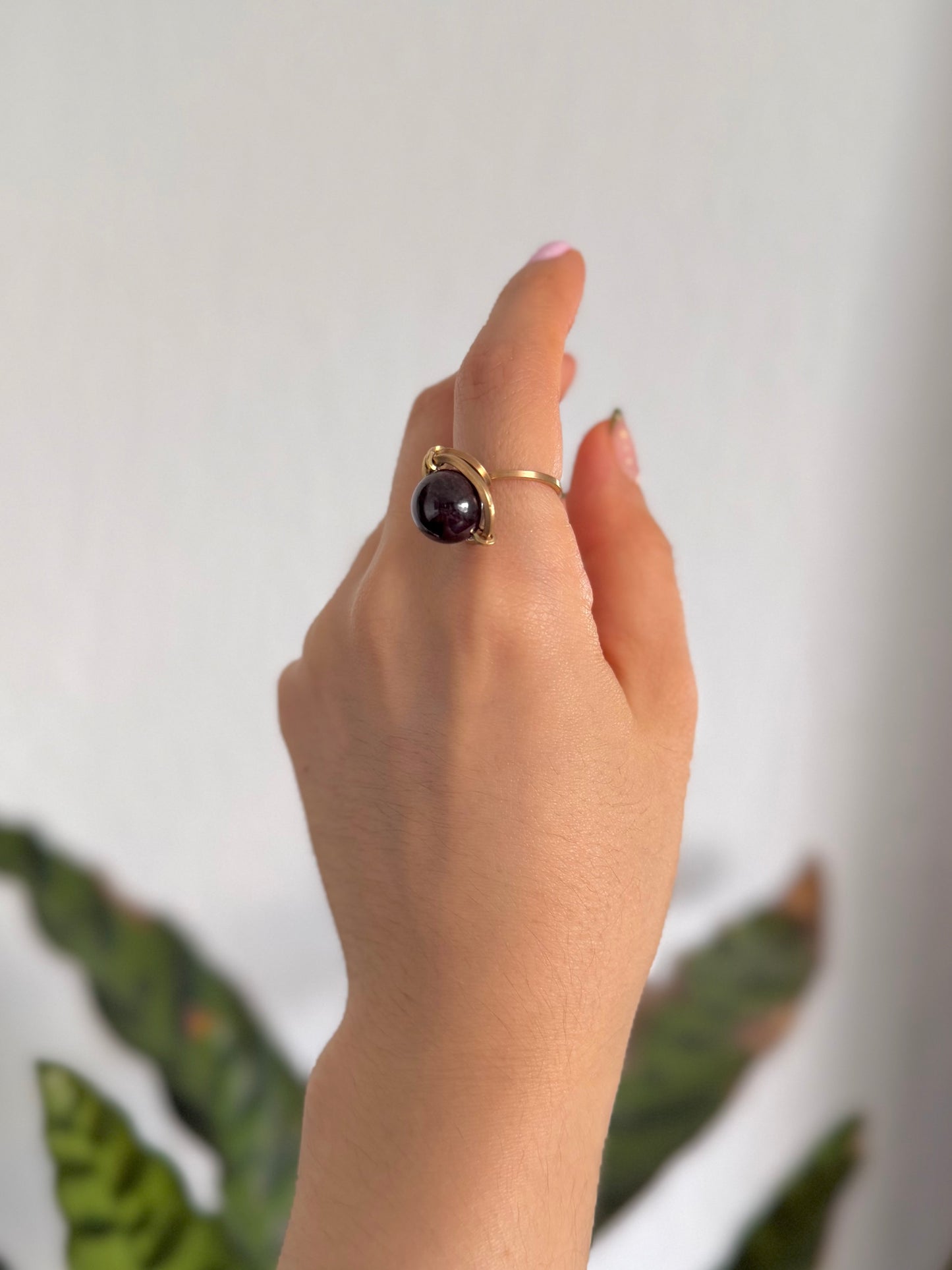 Anillo Granate