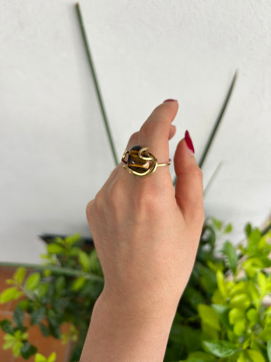 Anillo Ojo de Tigre