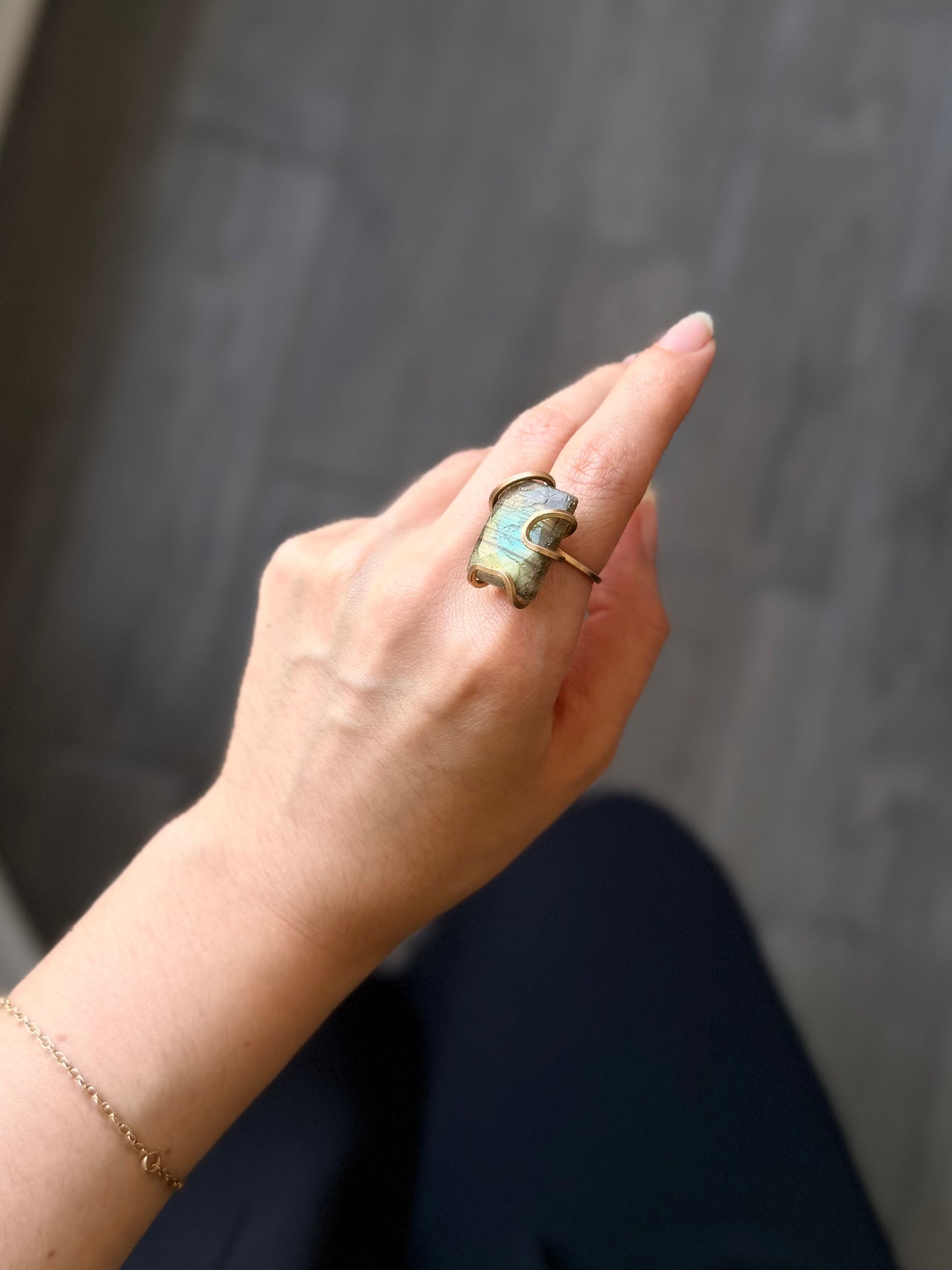 Anillo Labradorita