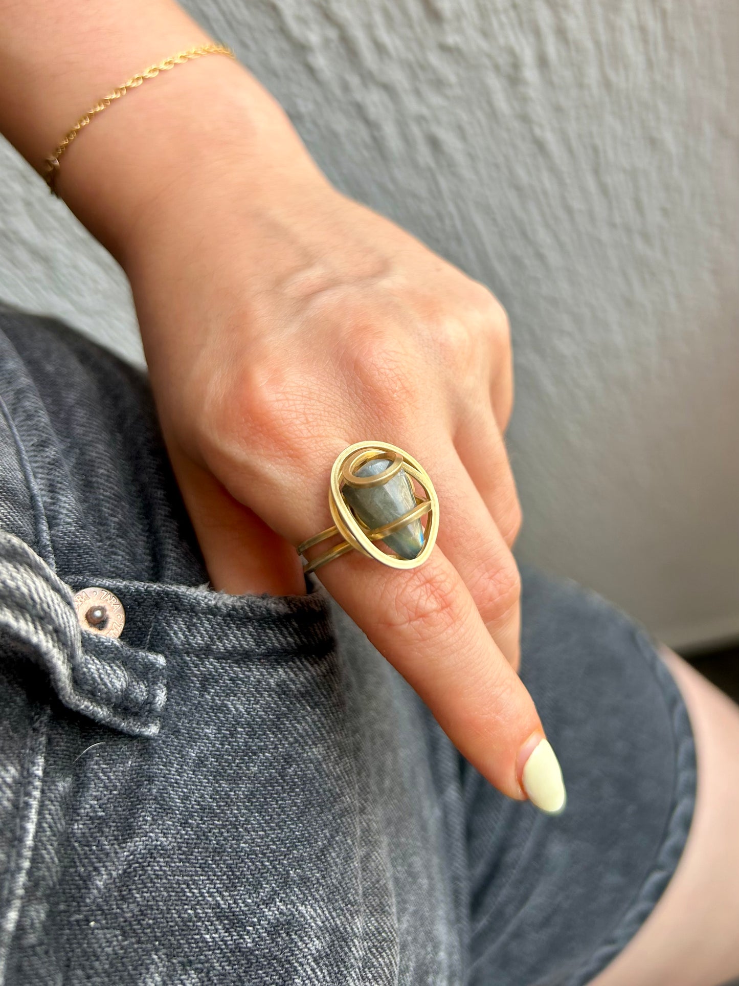 Anillo Labradorita