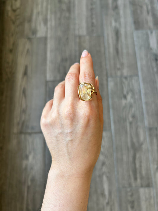 Anillo Citrino