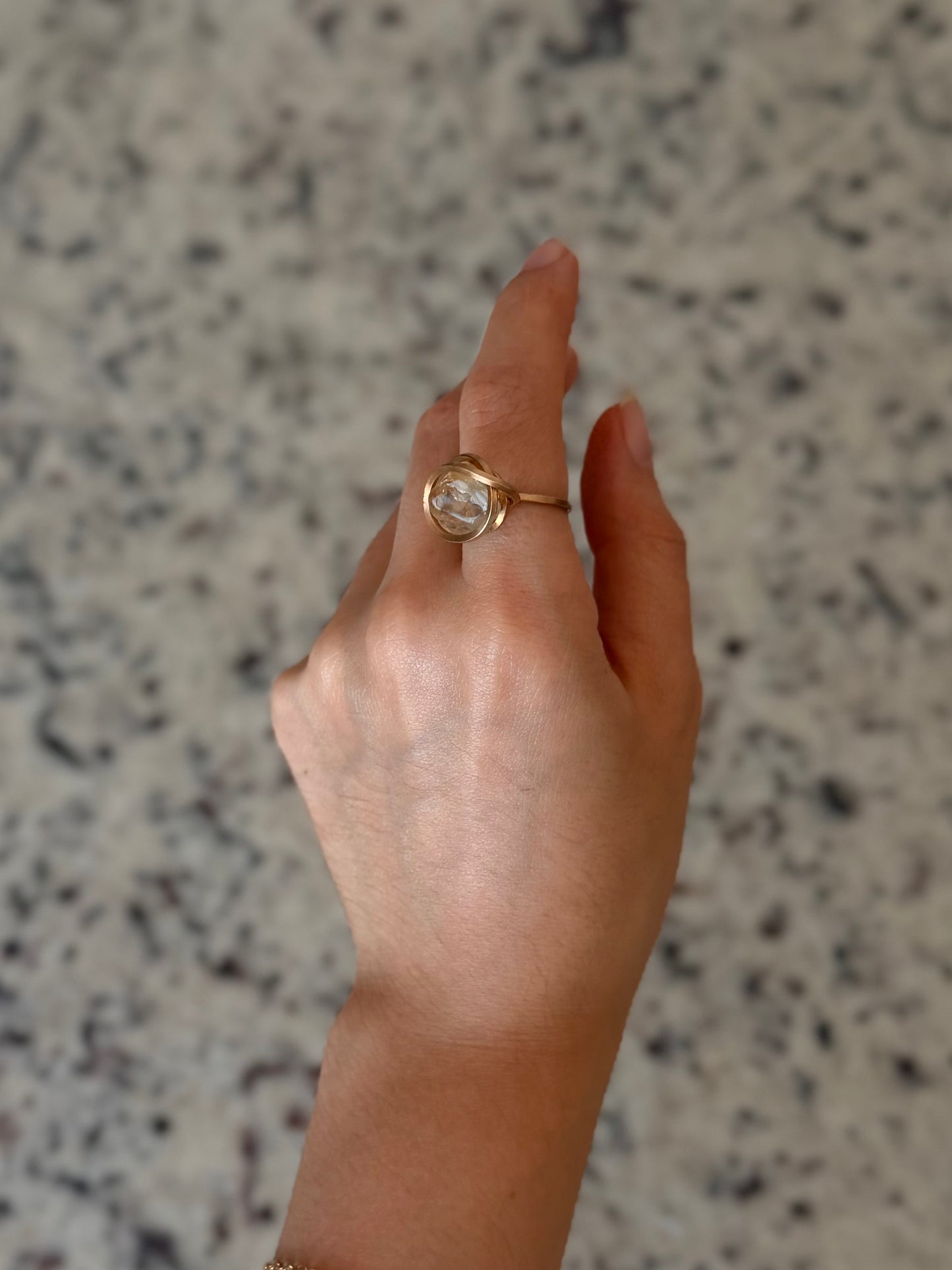 Anillo Citrino