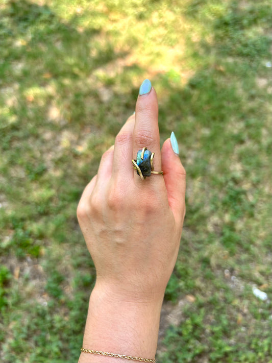 Anillo Labradorita